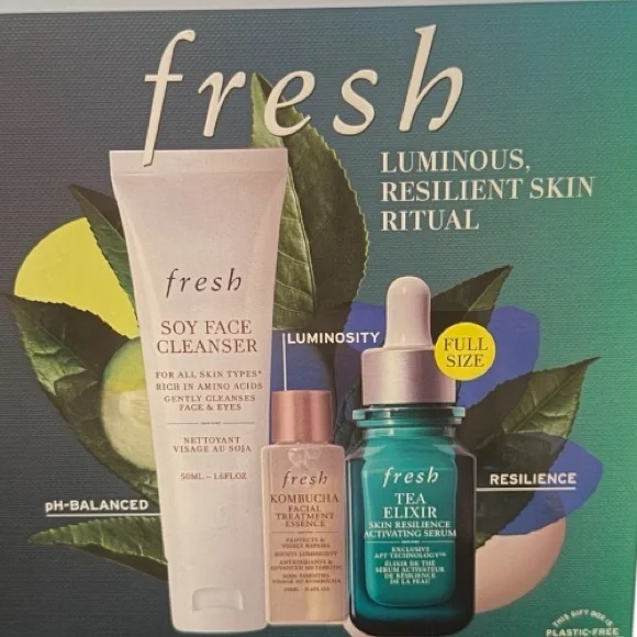Fresh Skincare Set-Luminous, Resilient Skin Ritual
Sealed In Box - Picture 2 of 6
